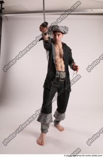 17 JACK DEAD PIRATE STANDING POSE WITH SWORD